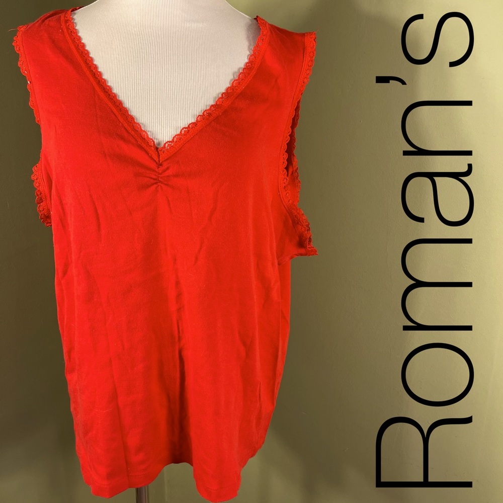 2x (22W/24W) Roman's tank top
